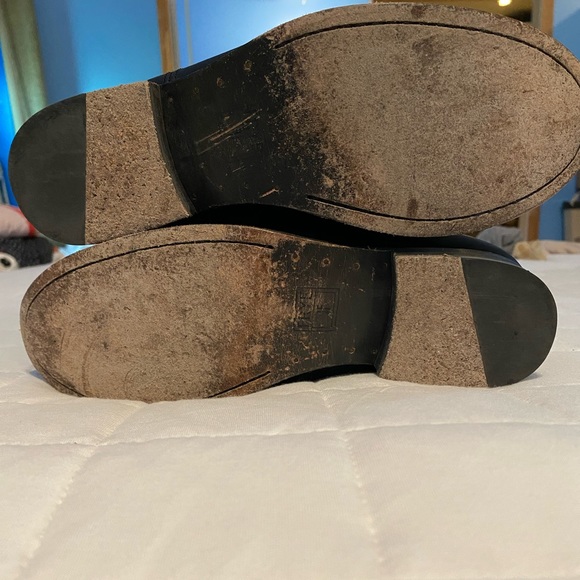 Black Frye Melissa pull on riding boot - Picture 3 of 5